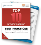 IT Service Catalog Best Practices