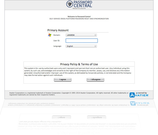 Customize Your Login Screen and Privacy Policy