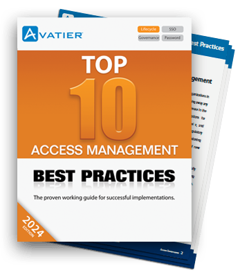 Top 10 Access Management Best Practices Workbook<br />
