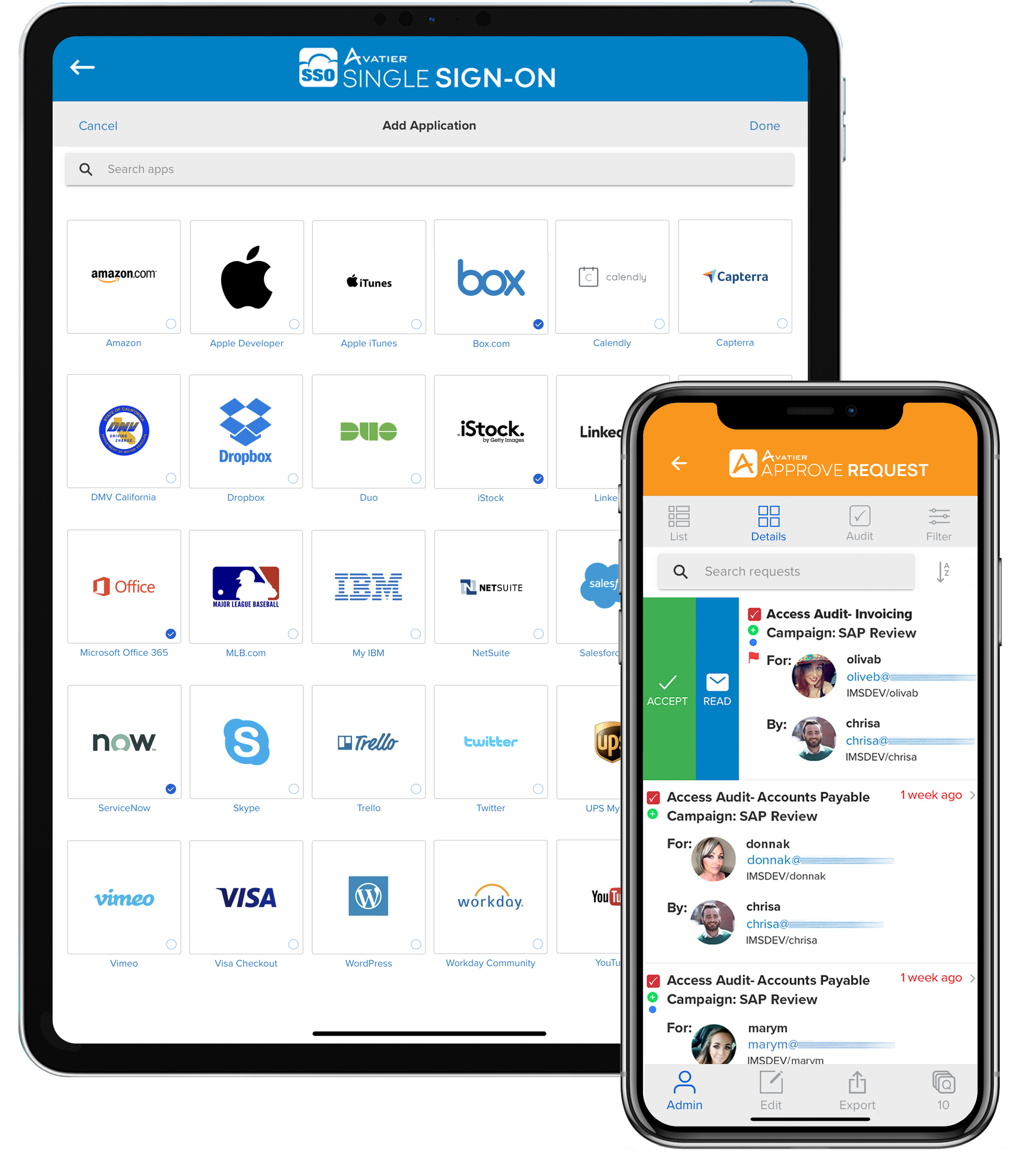 Secure Identity Management for Retail Social Media Accounts Using Avatier